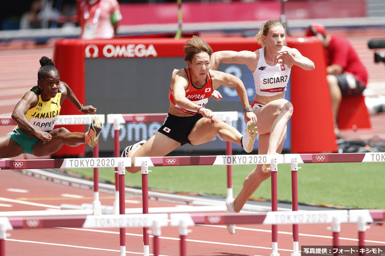 【東京オリンピック】女子100mハードル予選・寺田明日香（ジャパンクリエイト）