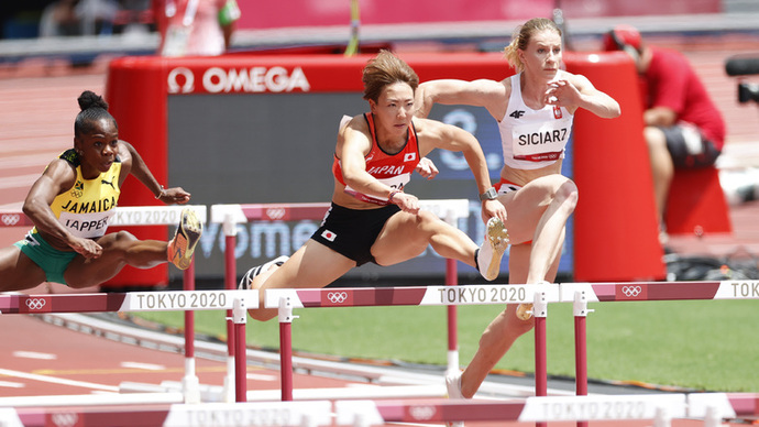 【東京オリンピック】女子100mハードル予選・寺田明日香（ジャパンクリエイト）