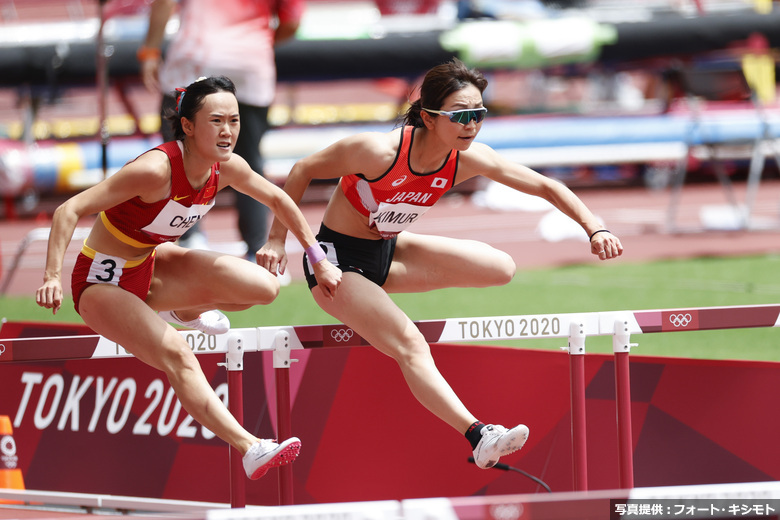 【東京オリンピック】女子100mハードル予選・木村文子（エディオン） 