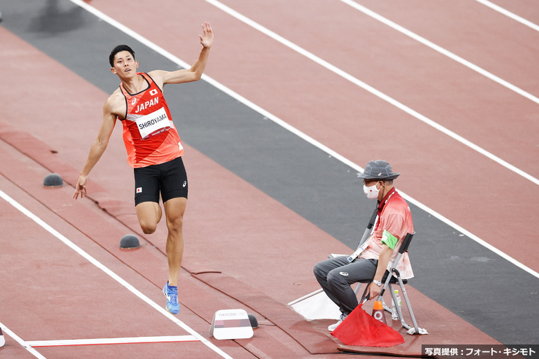 【東京オリンピック】男子走幅跳予選・城山正太郎（ゼンリン）