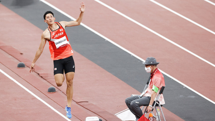 【東京オリンピック】男子走幅跳予選・城山正太郎（ゼンリン）