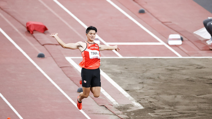 【東京オリンピック】男子走幅跳予選・津波響樹（大塚製薬）