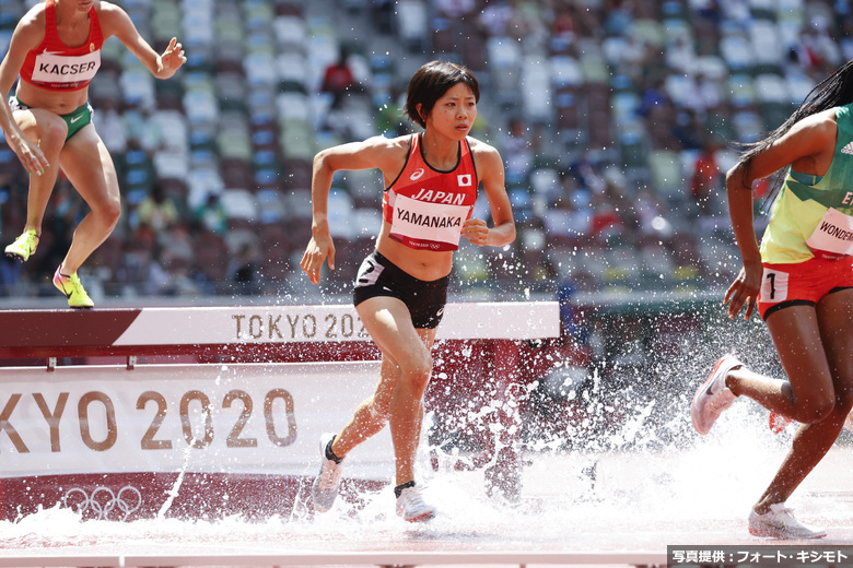 【東京オリンピック】女子3000m障害物予選・山中柚乃（愛媛銀行）