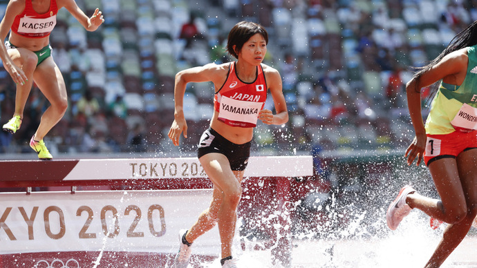 【東京オリンピック】女子3000m障害物予選・山中柚乃（愛媛銀行）