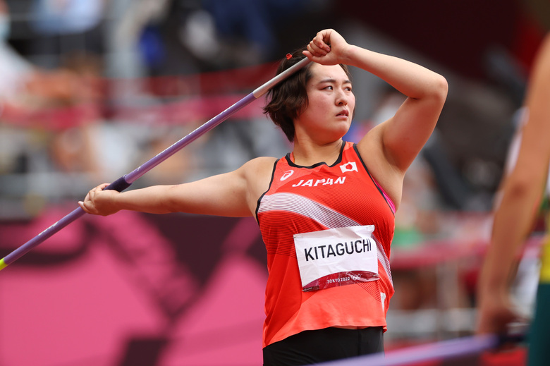 【東京オリンピック】女子やり投予選・北口榛花（JAL）