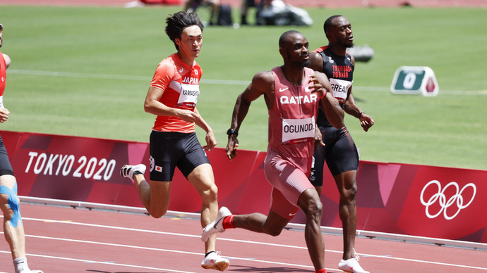 【東京オリンピック】男子200m予選・山下潤（ANA）