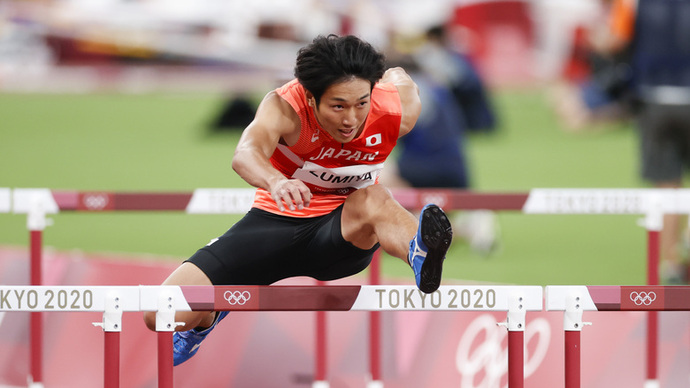 【東京オリンピック】男子110mハードル予選・泉谷駿介（順天堂大学）