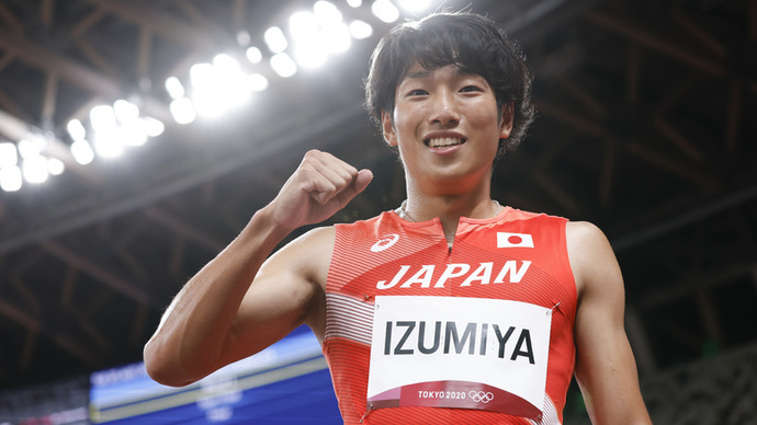 【東京オリンピック】男子110mハードル予選・泉谷駿介（順天堂大学）