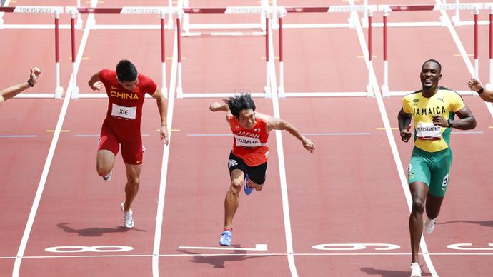 【東京オリンピック】男子110mハードル準決勝・泉谷駿介（順天堂大学）