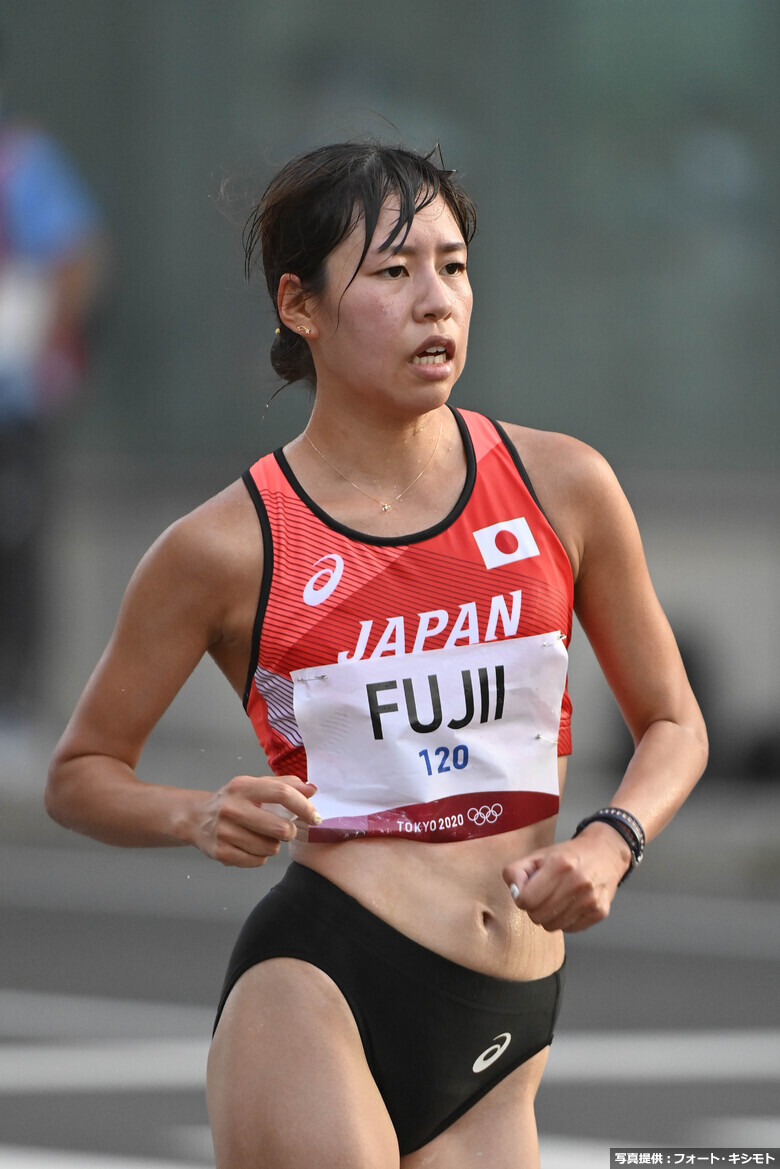 【東京オリンピック】女子20km競歩決勝・藤井菜々子（エディオン）