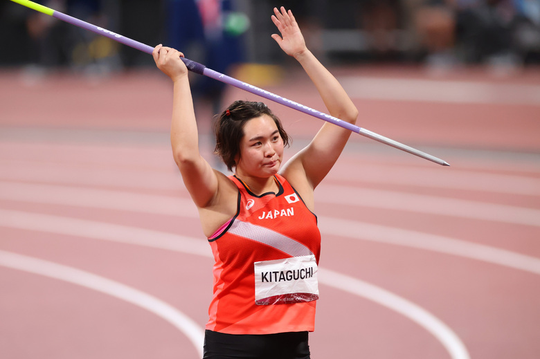 【東京オリンピック】女子やり投決勝・北口榛花（JAL）