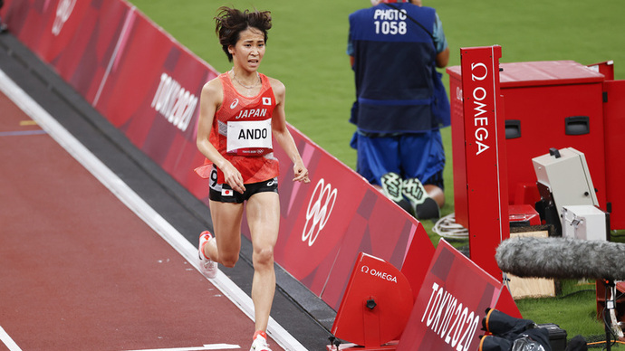 【東京オリンピック】女子10000m決勝・安藤友香（ワコール）