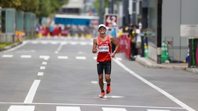 【東京オリンピック】男子マラソン決勝・服部勇馬（トヨタ自動車）