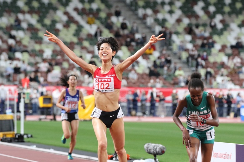 【第106回日本陸上競技選手権大会 10000m】女子10000mは廣中璃梨佳が連覇！