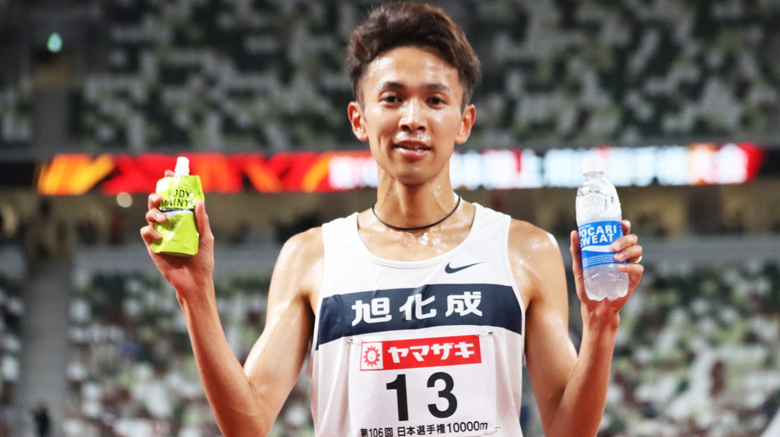 【第106回日本陸上競技選手権大会 10000m】2年ぶりの優勝を果たした相澤晃