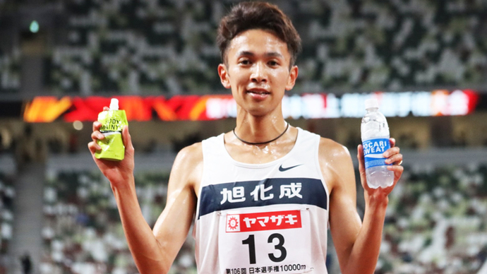 【第106回日本陸上競技選手権大会 10000m】2年ぶりの優勝を果たした相澤晃