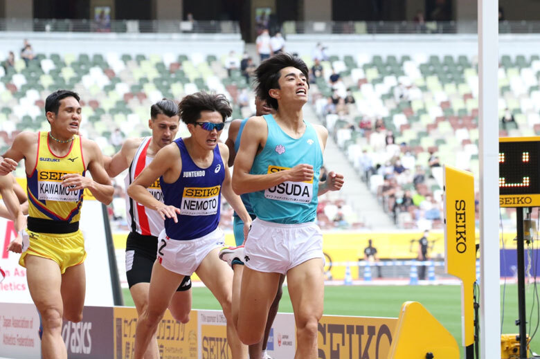 【セイコーゴールデングランプリ2022】男子800m、2位は薄田健太郎選手