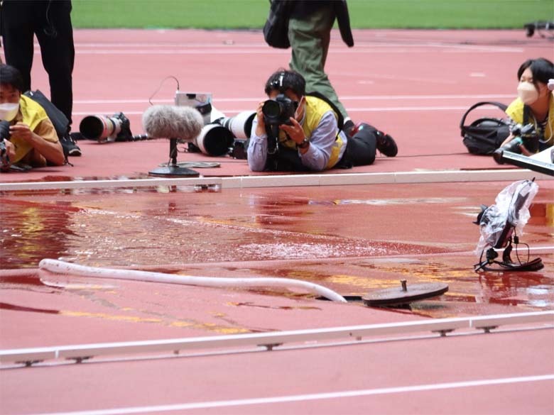 【セイコーゴールデングランプリ2022】男子3000m障害物、水を追加しつつ…