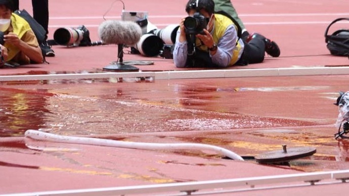 【セイコーゴールデングランプリ2022】男子3000m障害物、水を追加しつつ…