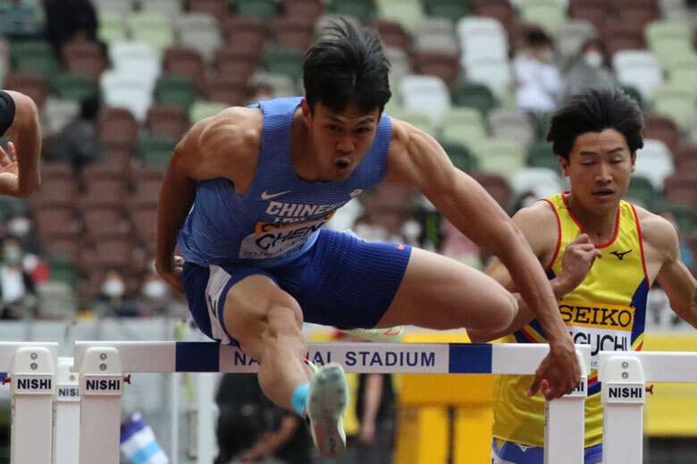 【セイコーゴールデングランプリ2022】男子110mハードル、2位は陳奎儒選手