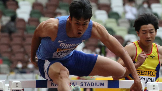 【セイコーゴールデングランプリ2022】男子110mハードル、2位は陳奎儒選手