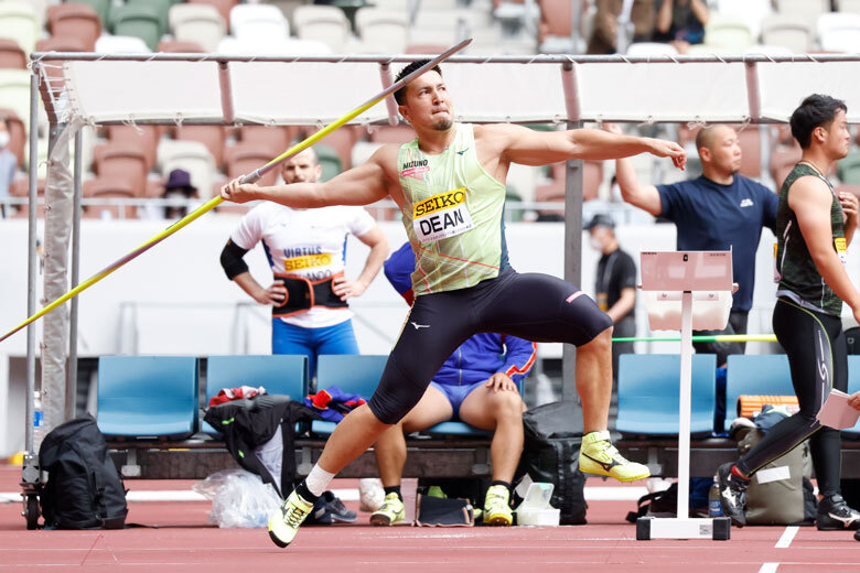 【セイコーゴールデングランプリ2022】男子やり投、ディーン元気選手が優勝！