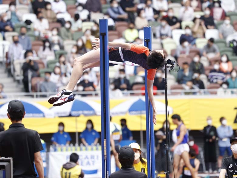 【セイコーゴールデングランプリ2022】男子走高跳優勝は赤松諒一選手