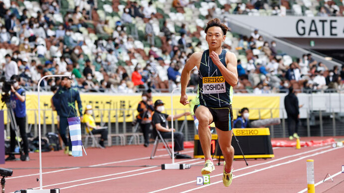 【セイコーゴールデングランプリ2022】男子走幅跳、2位は吉田弘道選手