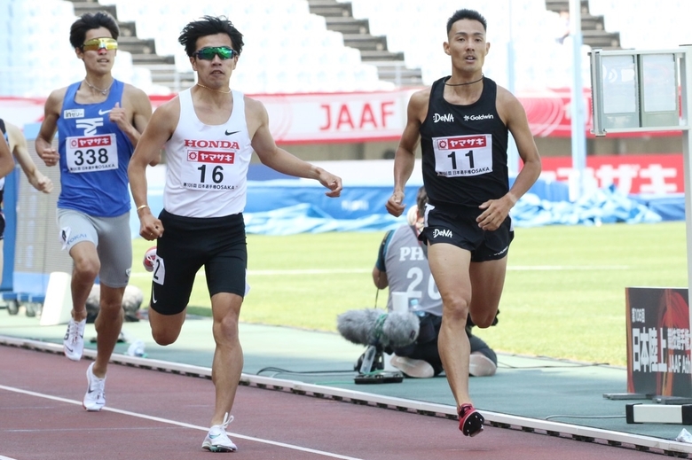 荒井七海が予選2組をトップ通過。館澤亨次が2着で続く【男子1500m】