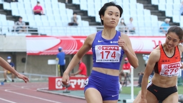 3大会ぶりの制覇を狙う御家瀬緑が予選3組を首位通過【女子100m】