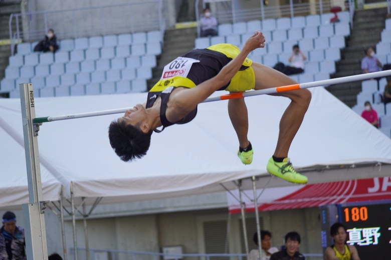 真野友博が2年ぶり2度目の優勝【男子走高跳】