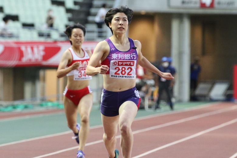 ラスト100mで引き離した松本奈菜子が初優勝【女子400m】