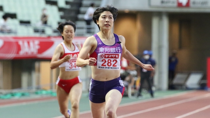 ラスト100mで引き離した松本奈菜子が初優勝【女子400m】