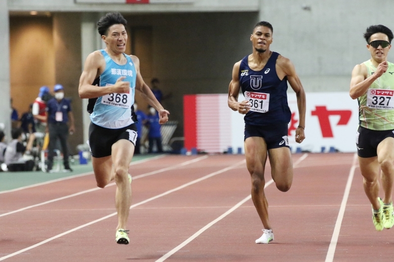 優勝は45.49で駆け抜けた佐藤風雅【男子400m】