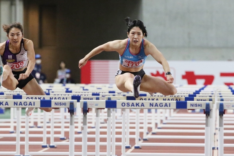 青木益未が準決勝1組を制して決勝進出【女子100mH】