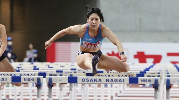 青木益未が準決勝1組を制して決勝進出【女子100mH】