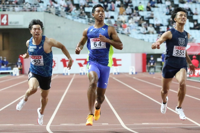 サニブラウン アブデルハキームが3年ぶりの戴冠【男子100m】