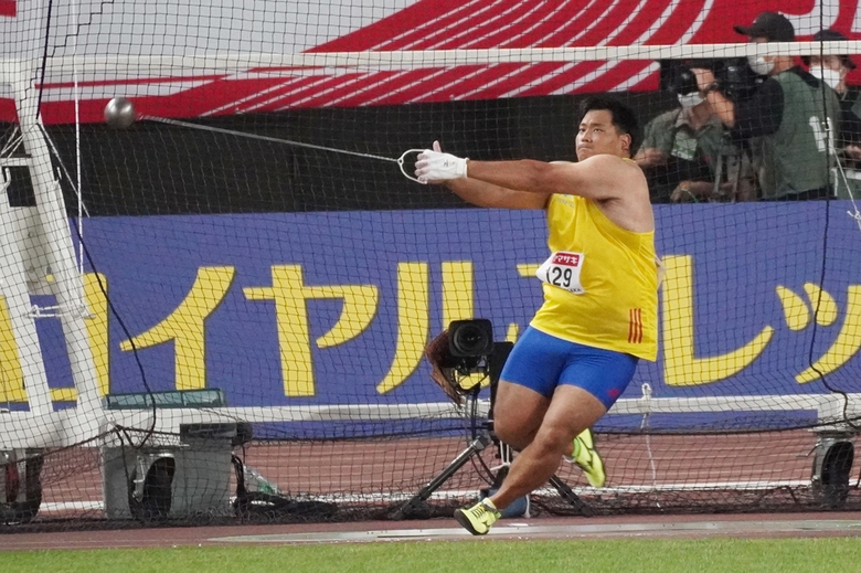 柏村亮太が自己ベストで自身4度目の優勝【男子ハンマー投】