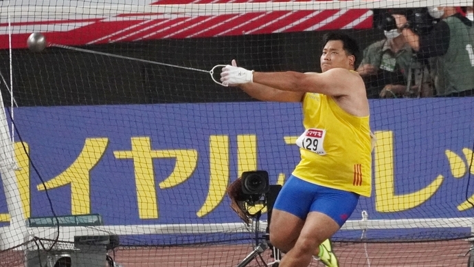 柏村亮太が自己ベストで自身4度目の優勝【男子ハンマー投】