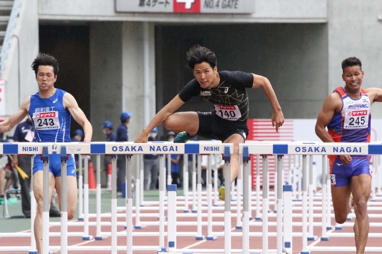 予選2組は野本周成が1着【男子110ｍH】