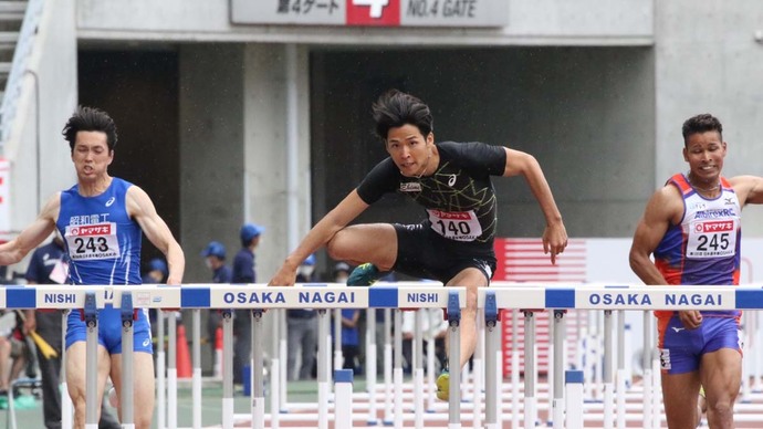 予選2組は野本周成が1着【男子110ｍH】