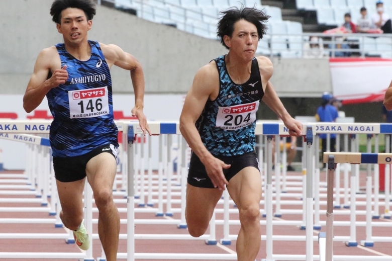 藤井亮汰が予選3組1着。高山峻野が続いて準決勝へ【男子110ｍH】