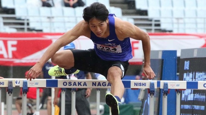 予選4組はスタートから飛び出した泉谷駿介が1着【男子110ｍH】