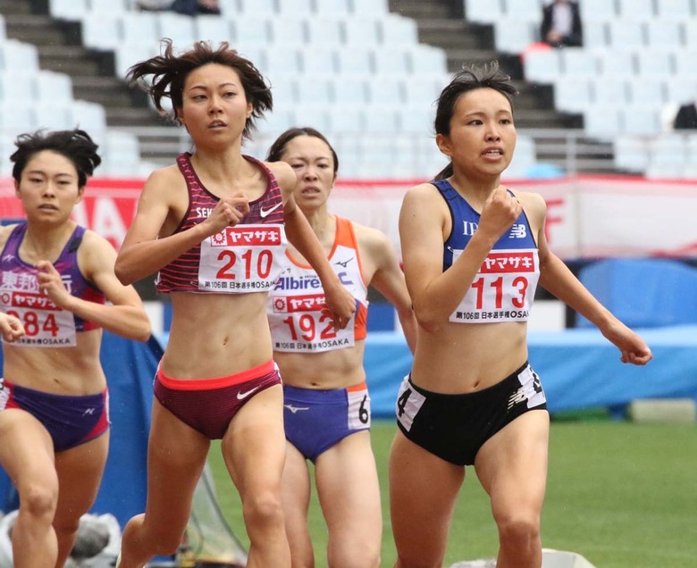 予選2組はパーソナルベストで江藤咲が1着【女子800m】