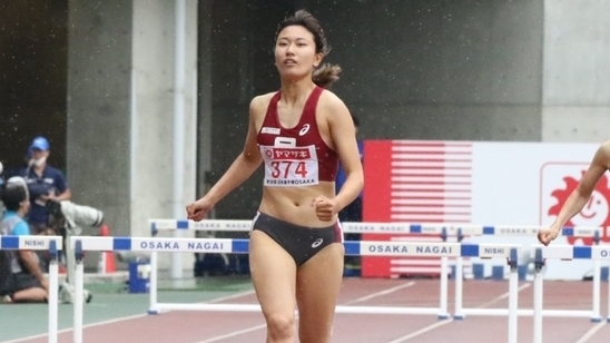 工藤芽衣が予選3組をトップ通過【女子400ｍH】