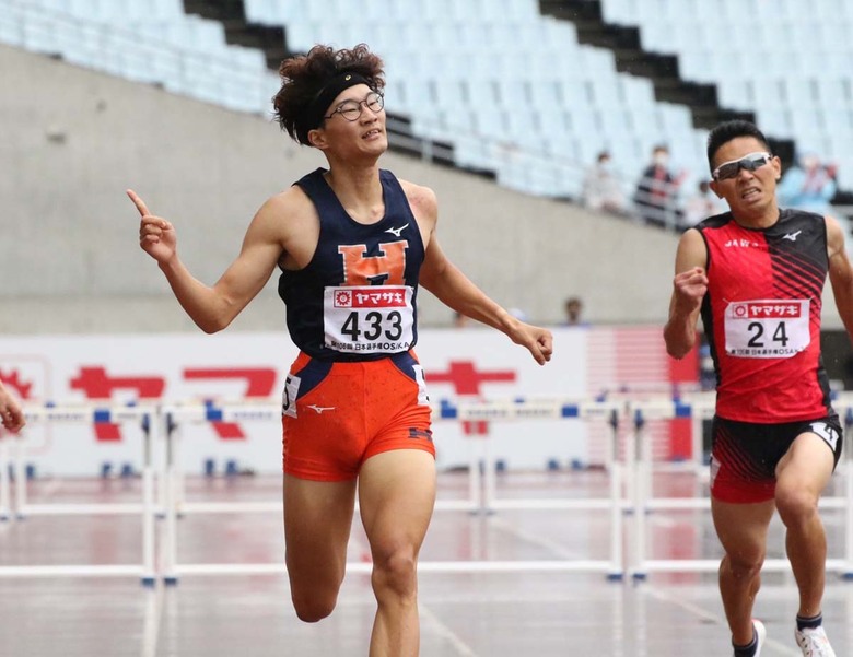 黒川和樹が優勝、オレゴン世界選手権の代表に内定【男子400mH】