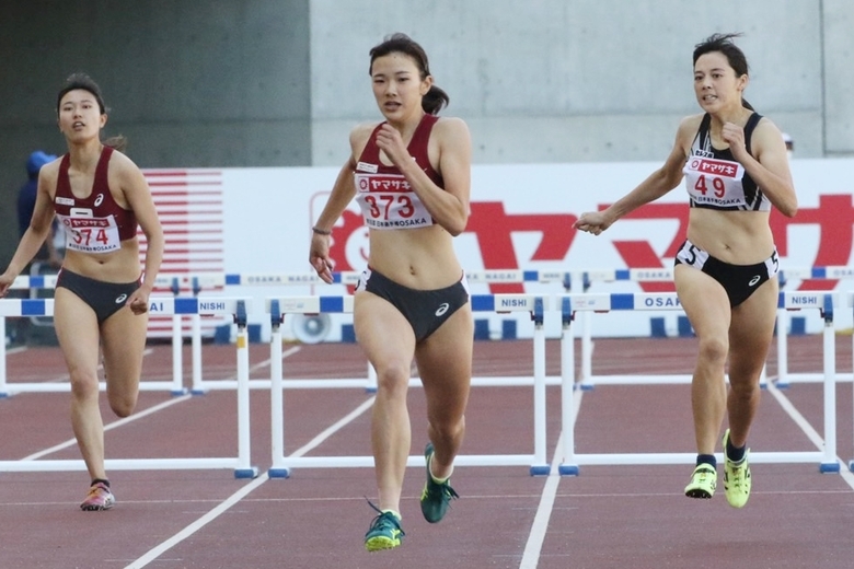 山本亜美が追い上げて2連覇！【女子400mH】