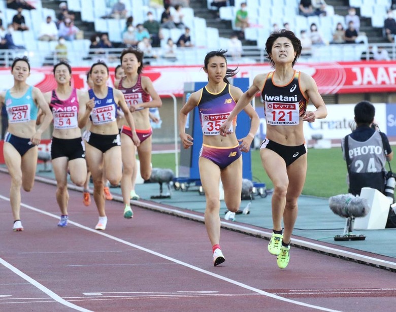 リードを守り切った塩見綾乃が優勝！【女子800m】