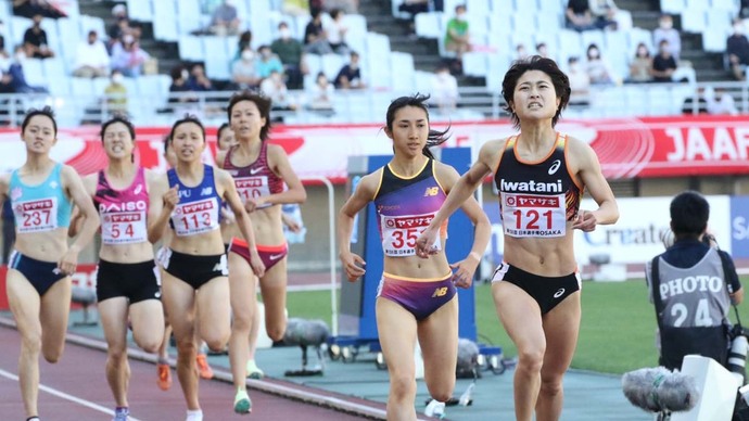 リードを守り切った塩見綾乃が優勝！【女子800m】