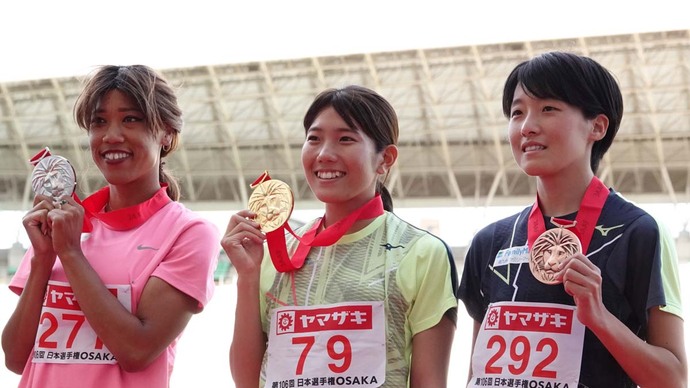 【女子200m】表彰式